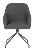 Upholstered Spider Swivel Armchair | DF Otis | Oroatrade.com