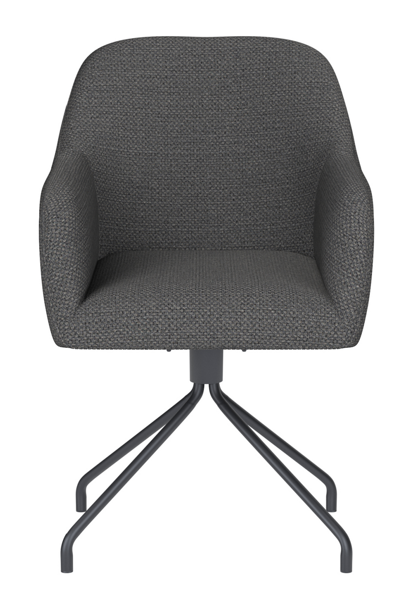 Upholstered Spider Swivel Armchair | DF Otis | Oroatrade.com