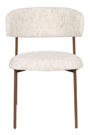 Iron Framed Curve Dining Chairs (2) | DF Claes | Oroatrade.com