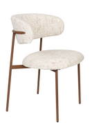 Iron Framed Curve Dining Chairs (2) | DF Claes | Oroatrade.com