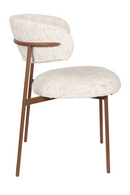 Iron Framed Curve Dining Chairs (2) | DF Claes | Oroatrade.com