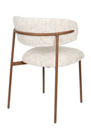 Iron Framed Curve Dining Chairs (2) | DF Claes | Oroatrade.com