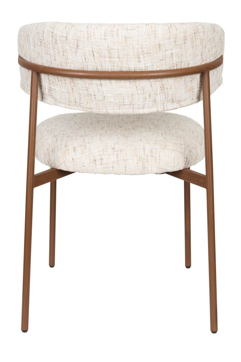 Iron Framed Curve Dining Chairs (2) | DF Claes | Oroatrade.com
