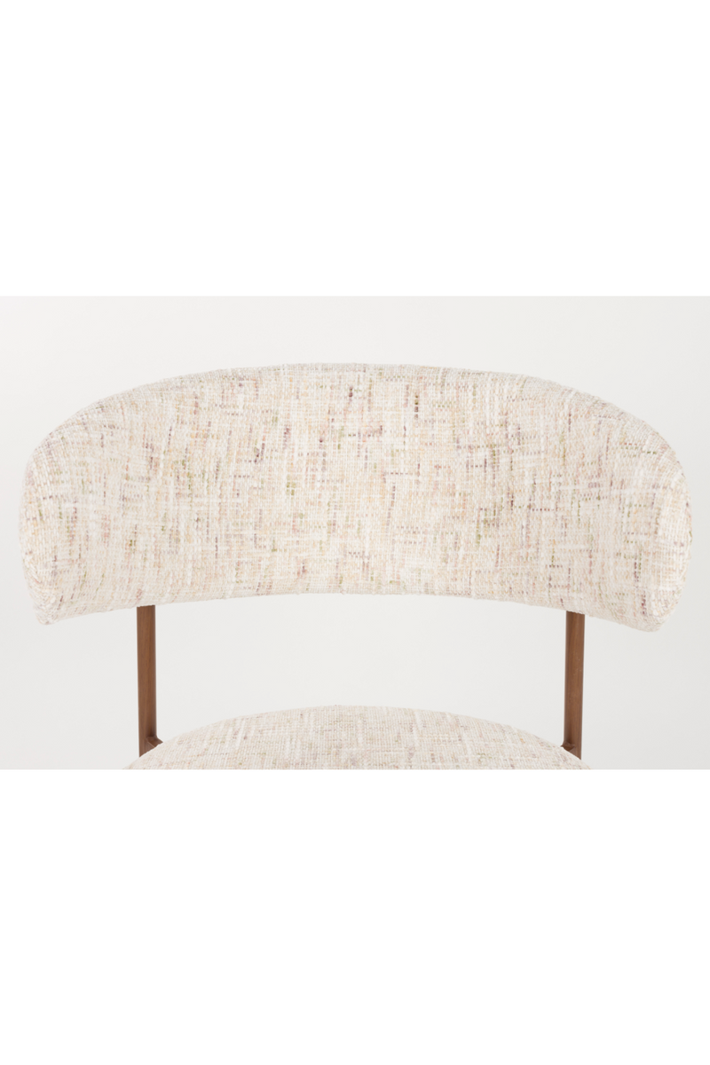 Iron Framed Curve Dining Chairs (2) | DF Claes | Oroatrade.com