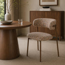 Hospitality furniture - Iron Framed Curve Dining Chairs (2) - www.oroatrade.com