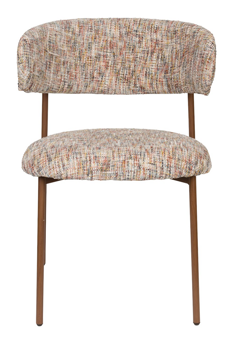 Iron Framed Curve Dining Chairs (2) | DF Claes | Oroatrade.com