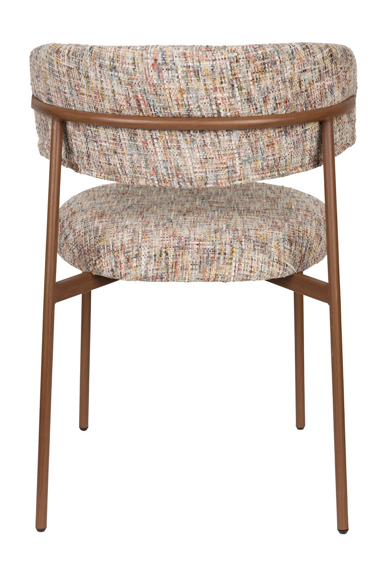 Iron Framed Curve Dining Chairs (2) | DF Claes | Oroatrade.com