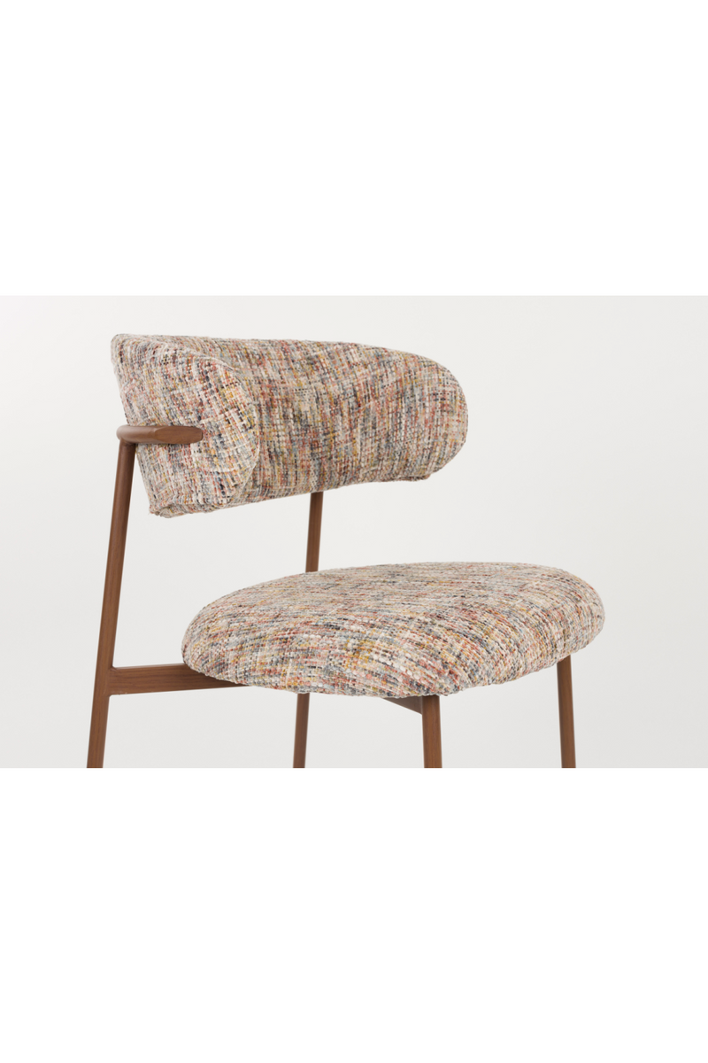 Iron Framed Curve Dining Chairs (2) | DF Claes | Oroatrade.com