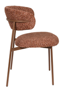 Iron Framed Curve Dining Chairs (2) | DF Claes | Oroatrade.com