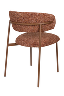 Iron Framed Curve Dining Chairs (2) | DF Claes | Oroatrade.com