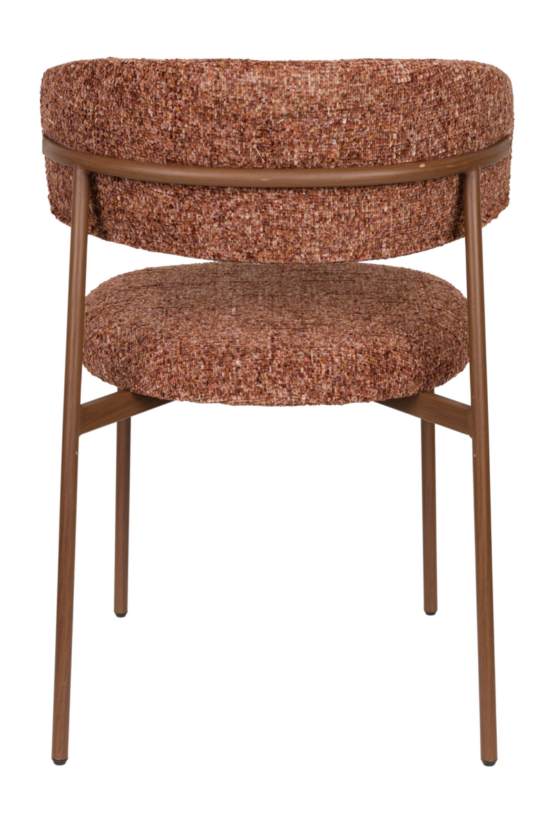 Iron Framed Curve Dining Chairs (2) | DF Claes | Oroatrade.com