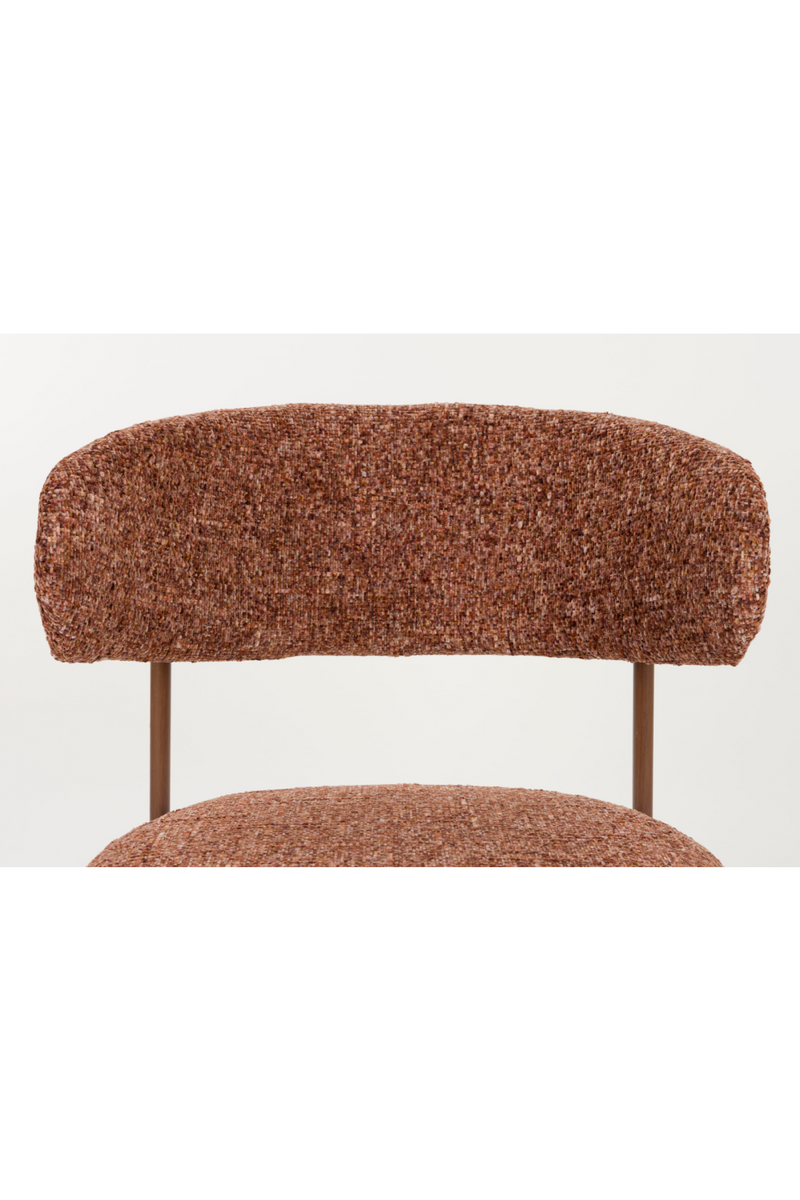 Iron Framed Curve Dining Chairs (2) | DF Claes | Oroatrade.com