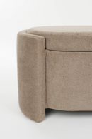 Gray Storage Bench | DF Miro | Oroatrade.com