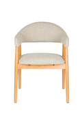 Oak Framed Dining Armchairs (2) | DF Indy | Oroatrade.com
