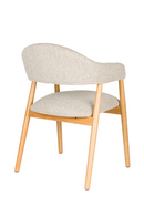 Oak Framed Dining Armchairs (2) | DF Indy | Oroatrade.com