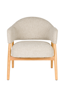 Oak Framed Lounge Chair | DF Indy | Oroatrade.com