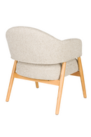 Oak Framed Lounge Chair | DF Indy | Oroatrade.com