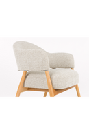 Oak Framed Lounge Chair | DF Indy | Oroatrade.com