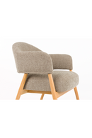Oak Framed Lounge Chair | DF Indy | Oroatrade.com