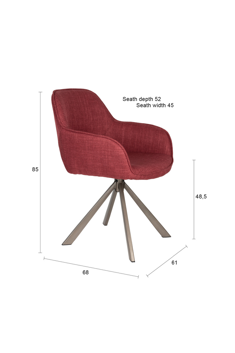 Cut-Out Back Dining Chairs (2) | DF Toye | Oroatrade.com