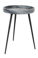 Solid Marble Side Table | DF Karrara | Oroatrade.com
