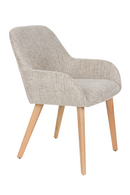 Upholstered Scandinavian Armchairs (2) | DF Loua | Oroatrade.com