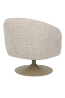 Central Leg Brown Lounge Chair | DF Renate | Oroatrade.com