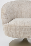 Central Leg Brown Lounge Chair | DF Renate | Oroatrade.com