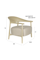 Cushioned Seat Outdoor Lounge Chair | DF Vita | Oroatrade.com