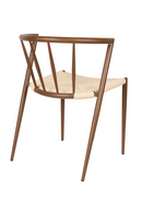 Woven Paper Seat Dining Chairs (2) | DF Che | Oroatrade.com