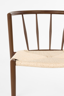 Woven Paper Seat Dining Chairs (2) | DF Che | Oroatrade.com
