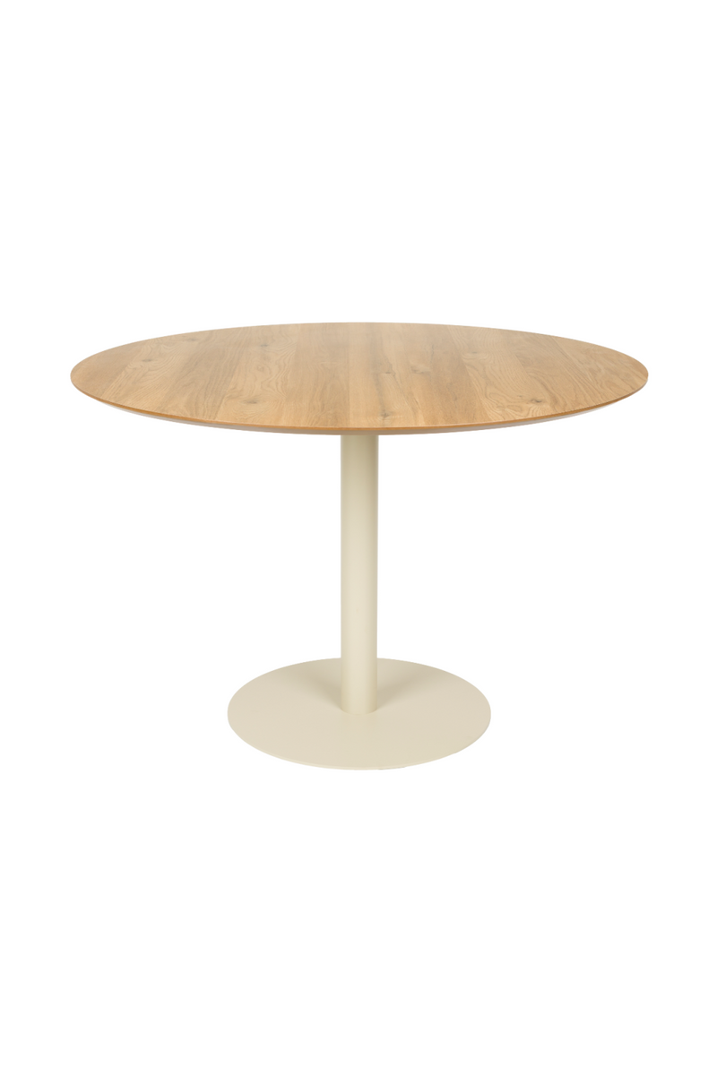 Wooden Round Pedestal Dining Table | DF Steven | Oroatrade.com