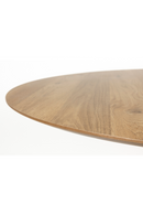 Wooden Round Pedestal Dining Table | DF Steven | Oroatrade.com