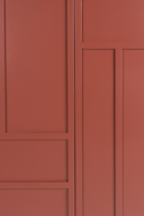 Red Iron 2-Door Cabinet | DF Davis | Oroatrade.com