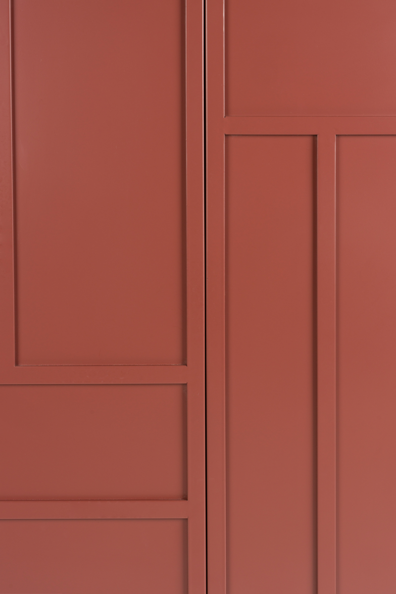 Red Iron 2-Door Cabinet | DF Davis | Oroatrade.com