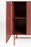 Red Iron 2-Door Cabinet | DF Davis | Oroatrade.com