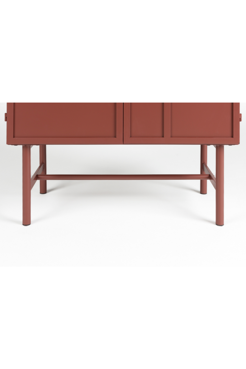 Red Iron 2-Door Cabinet | DF Davis | Oroatrade.com