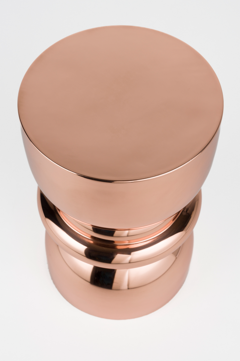 Metallic Stacked Side Table | DF Kinga | Oroatrade.com