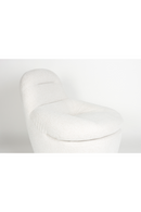 White Upholstered Lounge Chair | DF Velvoro | Oroatrade.com