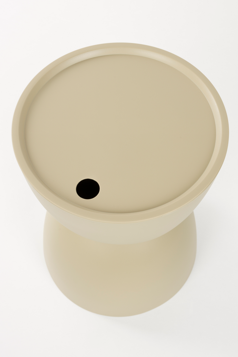 Hourglass Outdoor Storage Side Table | DF Mara | Oroatrade.com