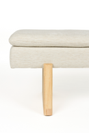 Light Gray Upholstered Bench | DF Jappo | Oroatrade.com