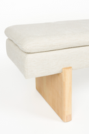 Light Gray Upholstered Bench | DF Jappo | Oroatrade.com