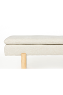 Light Gray Upholstered Bench | DF Jappo | Oroatrade.com