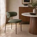 Hospitality furniture - Iron Framed Curve Dining Chairs (2) - www.oroatrade.com