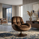 Velvet Swivel Lounge Chair | DG Beefy