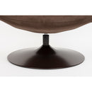 Velvet Swivel Lounge Chair | DG Beefy