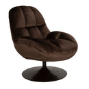 Velvet Swivel Lounge Chair | DG Beefy
