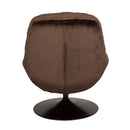 Velvet Swivel Lounge Chair | DG Beefy
