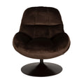 Velvet Swivel Lounge Chair | DG Beefy