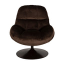 Velvet Swivel Lounge Chair | DG Beefy